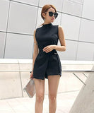 オールインワン ゴージャス 新作 パンツ かわいい MY2-ZED88828BH