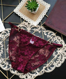 6色 新作 パンツ パンティ 新作 かわいい レース 紐パン 透け感 MY8-LSJ-S136