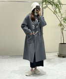 【3色】カシミヤコート コート かわいい 新作 高品質 韓国スタイル MY2-ZDM2311