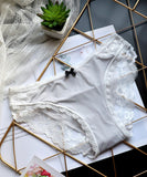 【5色】パンツ パンティ レース かわいい フリル リボン 柔らかい MY8-LSJ-9688