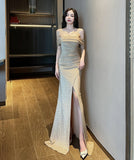 ロングドレス キラキラ かわいい 新作 パーティー 宴会 MY2-YM9147