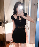 ミニドレス キャバドレス 新作 肌見せ 指名 セクシー 目線 MY2-LQE-0263