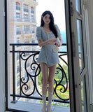 ブランド風 上下セット 新作 かわいい 脚長効果 MY2-CX-001