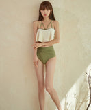 ビキニ 水着 モノキニ セクシー 温泉 韓国っぽ 大人可愛い XH7-CF-WY2330