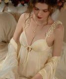 【2色】パジャマ ベビードール レース フリル かわいい 清楚感 純欲 MY8-EFE16633