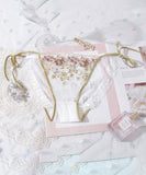 【紐パン】パンティパンツ 下着 ショーツ かわいい 刺繡 MY8-BYQSX-726