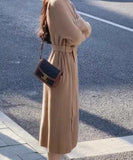 ニット コート 新作 ゴージャス 高見え 秋冬 暖かい MY2-QT-QLX996