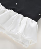 ミニドレス 新作 かわいい フリル キラキラ 高級感 MY2-CZ-L4080