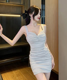 ミニドレス キャバドレス 新作 かわいい 2色 ゴージャス 高品質 MY2-YM8741