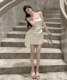 ミニドレス キャバドレス 新作 キラキラ フリル ゴージャス MY2-MYK6388