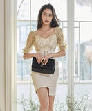 ミニドレス キャバドレス 新作 かわいい お得 ドレス MY2-MLS4620