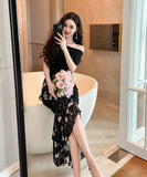 ロングドレス ひざ丈ドレス 新作 ゴージャス 高品質 手作り MY2-JY30141