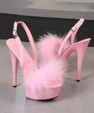 【5色/15cmヒール】ハイヒール ふわふわ パンプス かわいい 美脚効果 MY5-JJ-8661-29