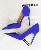 【10色】ハイヒール パンプス ピカピカ 新作 歩きやすい 脚長効果 MY5-626-K6