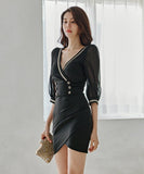 ミニドレス キャバドレス レース 新作 ゴージャス 高見え MY2-ZED882546BH506