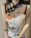 チャイナドレス ミニドレス キャバドレス 新作 セクシー 透け感 MY2-MLS5168