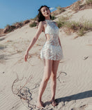 水着 ビキニ タンキニ 新作 かわいい ゴージャス レース MY7-JCL-001