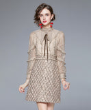 ミニドレス ドレス ゴージャス レース 宴会 結婚式 パーティー MY2-ZY-911#616