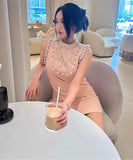 ミニドレス ドレス 手縫い キラキラ 新作 かわいい 高品質 MY2-LML-001