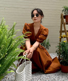 【2点セット】2色 ロングドレス 新作 韓国ファッション かわいい  MY2-TS851