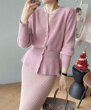 【上下セット】秋冬 ロングドレス 新作 ゴージャス 高見え 4色 MY2-QT-QL8521