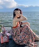 サマードレス サンドレス かわいい ロング丈 海辺 リゾート映え MY2-YZX-SKW32597866