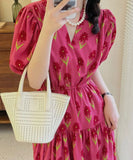 サンドレス マキシ丈 ワンピース 新作 サマードレス MY2-SX-AL705014626486