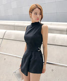 オールインワン ゴージャス 新作 パンツ かわいい MY2-ZED88828BH