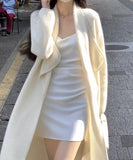 ニット コート 新作 ゴージャス 高見え 秋冬 暖かい MY2-QT-QLX996