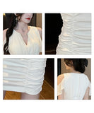 【ブラック＆ホワイト】ミニドレス キャバドレス 新作 かわいい MY2-YM8743