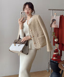 【上下セット】秋冬 ロングドレス 新作 ゴージャス 高見え 4色 MY2-QT-QL8521