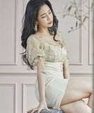 ミニドレス キャバドレス 新作 かわいい お得 ドレス MY2-MLS4620