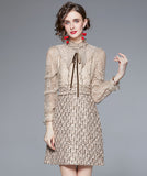 ミニドレス ドレス ゴージャス レース 宴会 結婚式 パーティー MY2-ZY-911#616