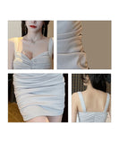 ミニドレス キャバドレス 新作 かわいい 2色 ゴージャス 高品質 MY2-YM8741