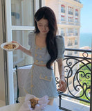 ブランド風 上下セット 新作 かわいい 脚長効果 MY2-CX-001