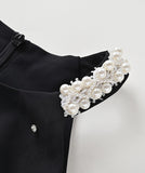 ミニドレス 新作 かわいい フリル キラキラ 高級感 MY2-CZ-L4080