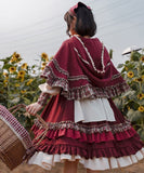 【赤ずきん】3点セット コスプレ ロリィタ 新作 かわいい ドレス MY2-DDS-001