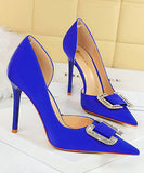 【10色】ハイヒール パンプス ピカピカ 新作 歩きやすい 脚長効果 MY5-626-K6