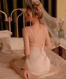 【4色】ベビードールドレス ランジェリー パジャマ ルームシェア MY8-GR-J2708