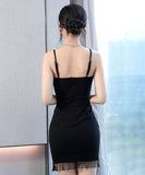 2色 新作 ミニドレス キャバドレス 肌見せ 谷間魅せ 指名 MY2-XYD2328