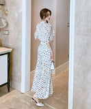 【上下セット】ワイドパンツ 新作 トッド柄 かわいい 透け感 夏 柔らかい 涼しい MY2-JY4790