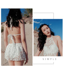 水着 ビキニ タンキニ 新作 かわいい ゴージャス レース MY7-JCL-001