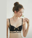 【4色上下セット】ブラジャー パンティ 新作 レース 透け感 かわいい MY8-YC-W8813