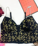 【アメリカスタイル 上下セット】下着 ランジェリー ブラ パンツ 新作 セクシー 刺繡 MY8-XR-Y01129