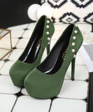 【12/14cm3色】パンプス ハイヒール リボン かわいい 脚長効果 パーティー XH5-DLXL-913-86