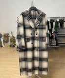 コート カシミヤコート 新作 チェック柄 高見え ゴージャス MY2-ZDM2315