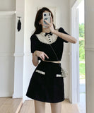 【上下セット】新作 かわいい スカート ゴージャス 高品質 手作り MY2-RY-A0738