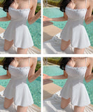 ビキニ 水着 新作 モノキニ セクシー ワンピース INS話題 大人可愛い XH7-GM-adn2013