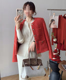 【上下セット】秋冬 ロングドレス 新作 ゴージャス 高見え 4色 MY2-QT-QL8521