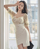 ミニドレス キャバドレス 新作 かわいい お得 ドレス MY2-MLS4620